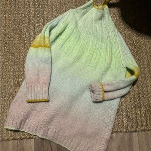 Rainbow Anthropologie Sweater